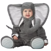 Lil Elephant Fancy Dress Costume for Babies with Zippered Bodysuit