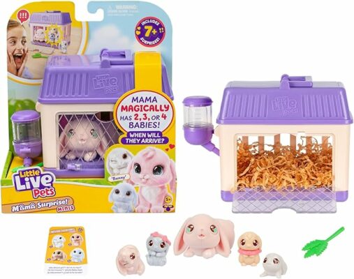 Little Live Pets Mama Surprise Minis Bunny Pet Toy