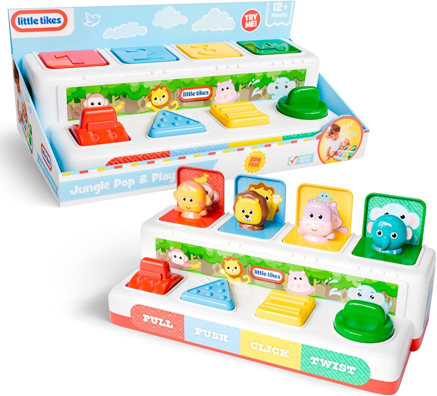 Lollipop Little Tikes Pop and Play Pals Pop-Up Action Toy Lollipop Little Tikes Pop and Play Pals Pop-Up Action Toy