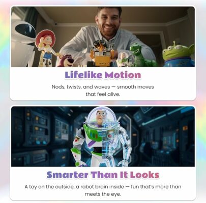 MINI Robot Toy Story Series Woody & Jessie Set