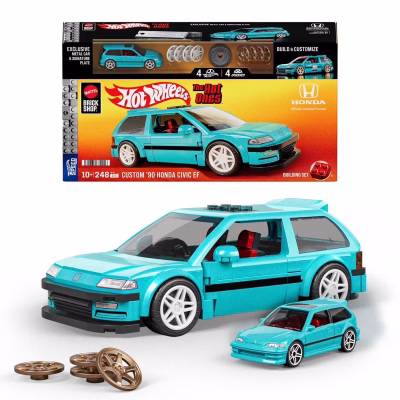 Mattel Brick Shop Hot Wheels Speed Series Honda