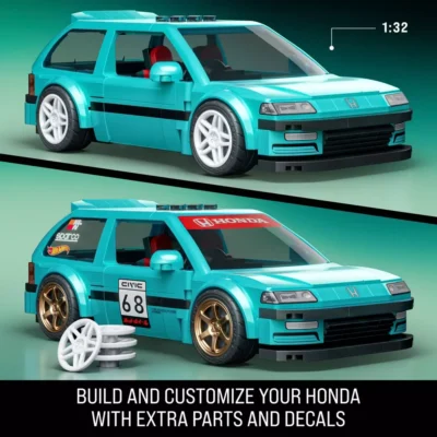 Mattel Brick Shop Hot Wheels Speed Series Honda