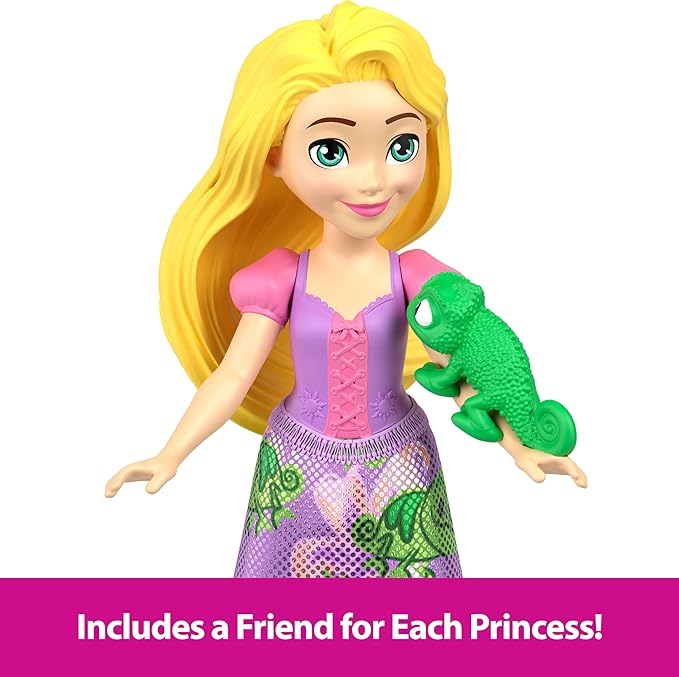 Mattel Disney Princess & Friends Set with 5 Posable Small Dolls Mattel Disney Princess & Friends Set with 5 Posable Small Dolls
