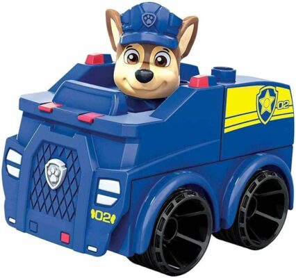 Mega Bloks Paw Patrol Chase'S Patrol Car Building Set