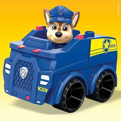 Mega Bloks Paw Patrol Chase'S Patrol Car Building Set