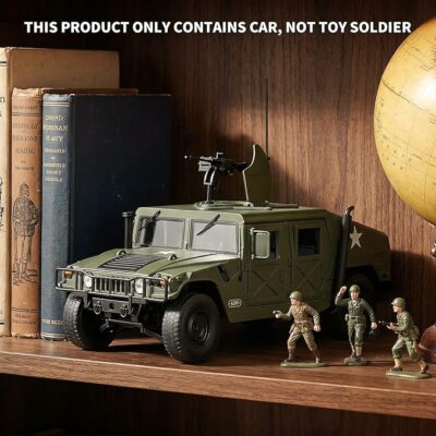 Military Vehicle Collectible Die-Cast Alloy Car Model
