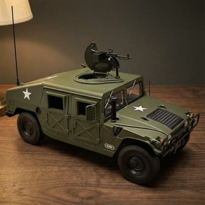 Military Vehicle Collectible Die-Cast Alloy Car Model