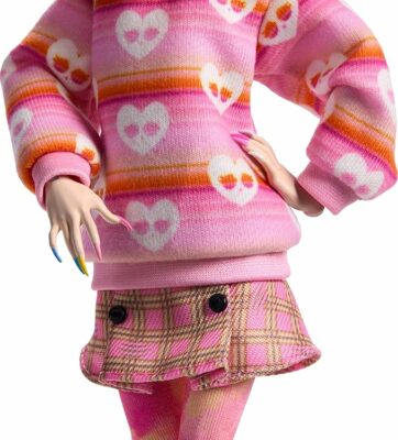 Monster High Doll Enid Sinclair Collectible in Pink Fashion with Beret