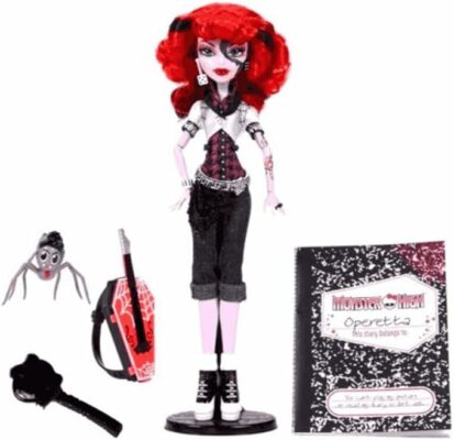 Monster High Doll Operetta Collectible Reproduction with Doll