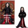 Monster High x Wednesday Doll Morticia Addams Collectible in Black