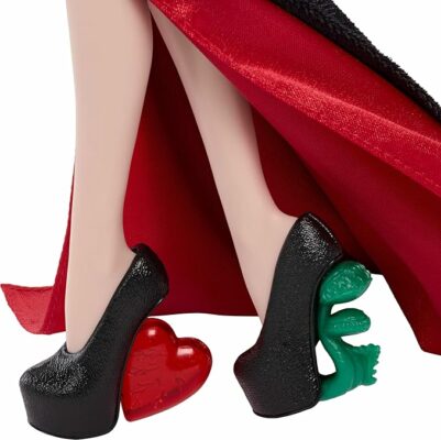 Monster High x Wednesday Doll Morticia Addams Collectible in Black