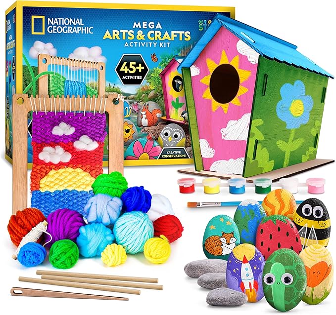 NATIONAL GEOGRAPHIC Mega Arts & Crafts Activity Kit
