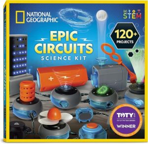 National Geographic Circuit Maker Kit Electronics Kit for Kids