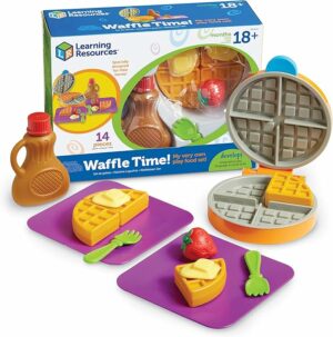 New Sprouts Waffle Time Breakfast Pretend Play Food Kitchen Toys