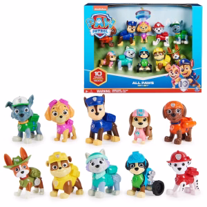 PAW Patrol All Paws on Deck 10 Collectible Toy Figures