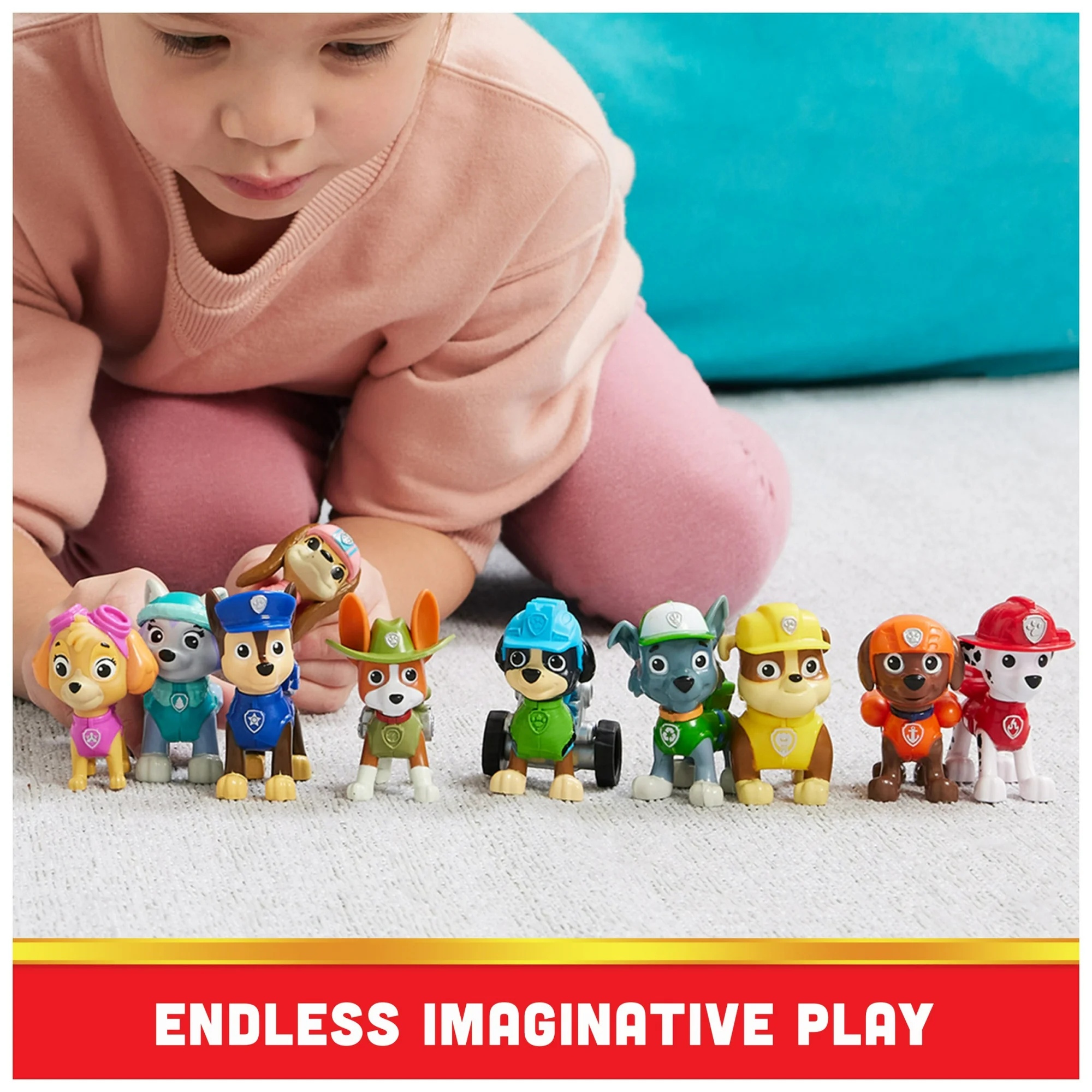 PAW Patrol All Paws on Deck 10 Collectible Toy Figures PAW Patrol All Paws on Deck 10 Collectible Toy Figures