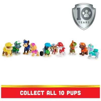 PAW Patrol All Paws on Deck 10 Collectible Toy Figures