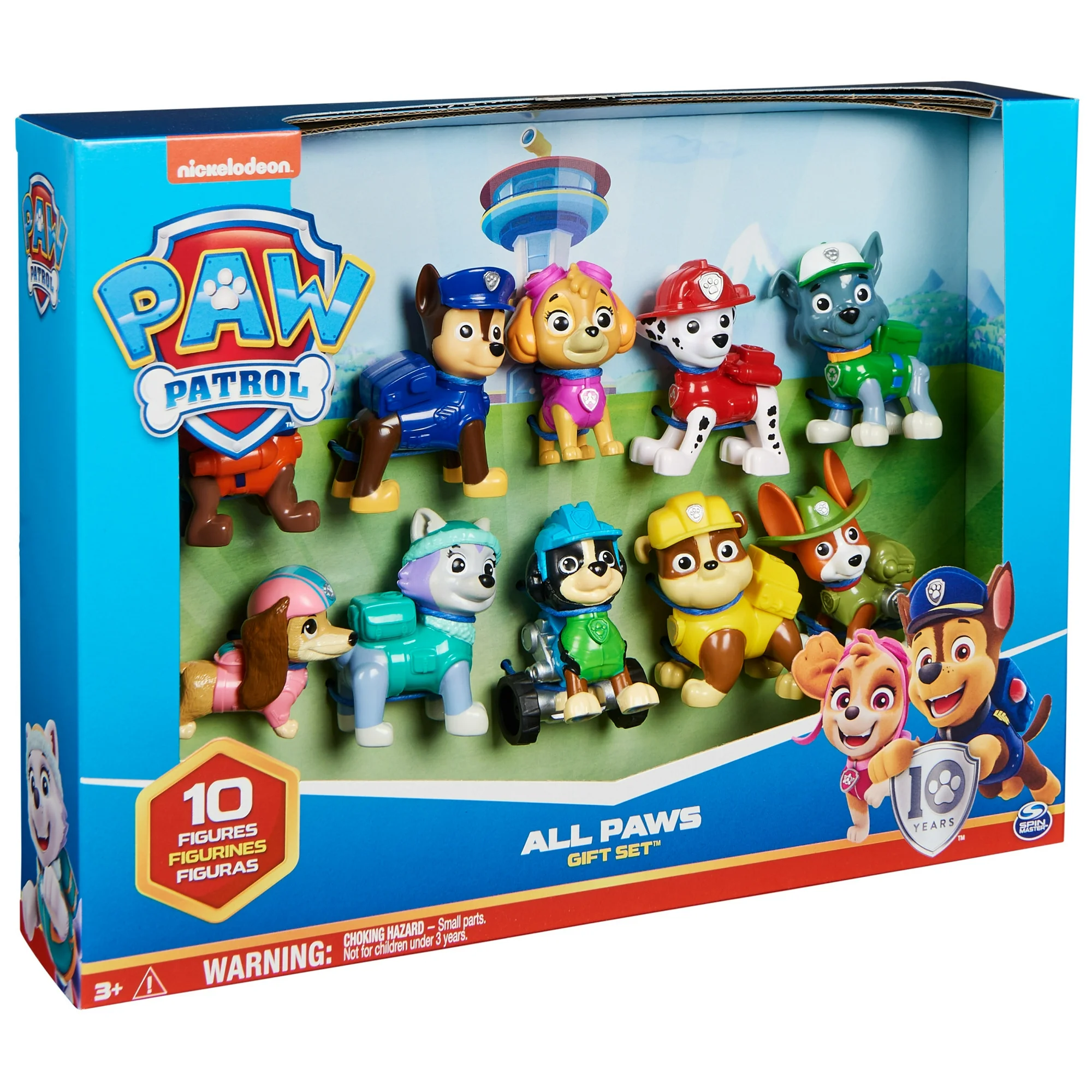 PAW Patrol All Paws on Deck 10 Collectible Toy Figures PAW Patrol All Paws on Deck 10 Collectible Toy Figures