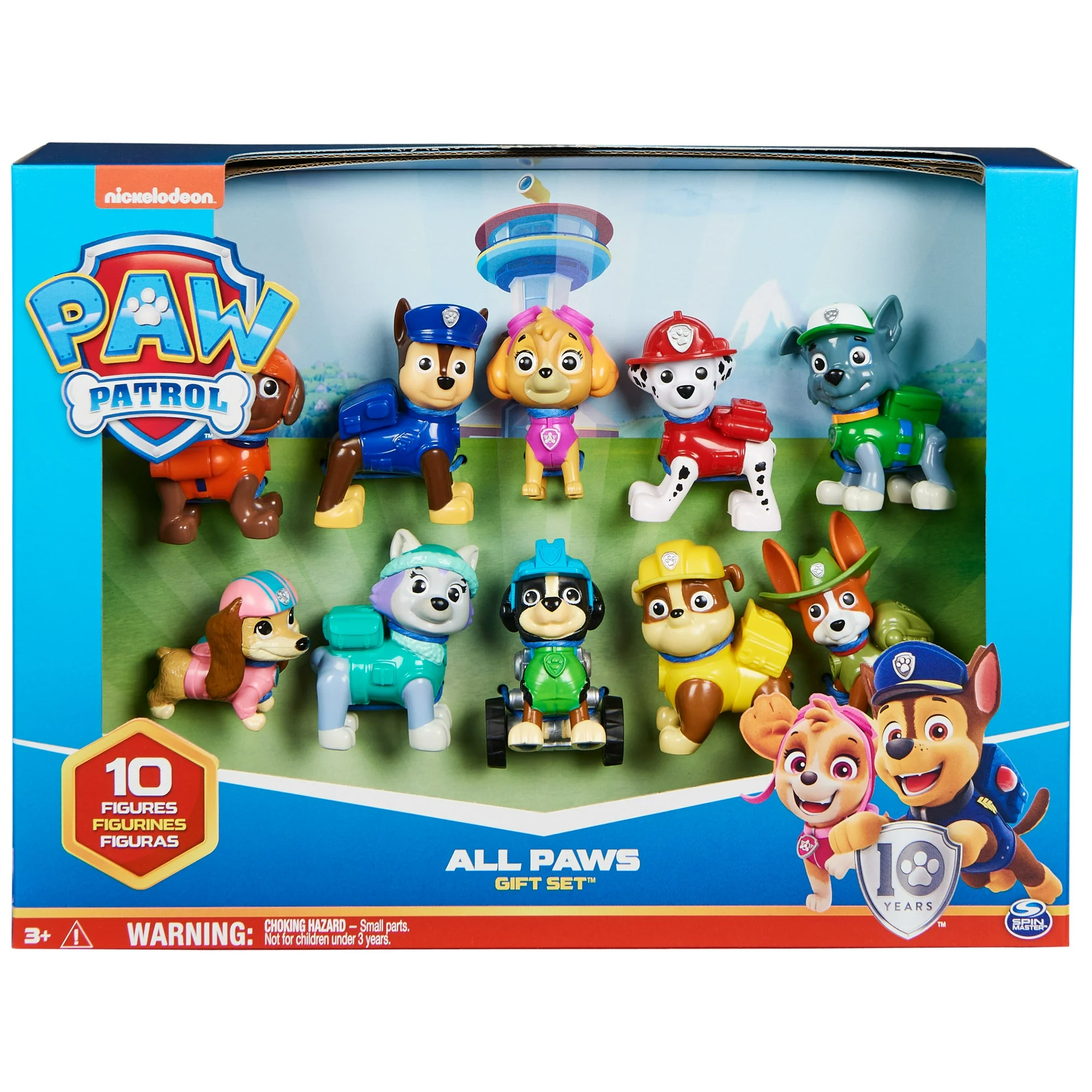 PAW Patrol All Paws on Deck 10 Collectible Toy Figures PAW Patrol All Paws on Deck 10 Collectible Toy Figures