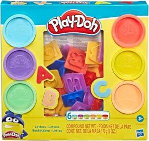 Play-Doh Fundamentals Letters with 26 Letter Stamper Tools