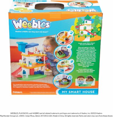 Playskool Weebles My Smart House Preschool Toy