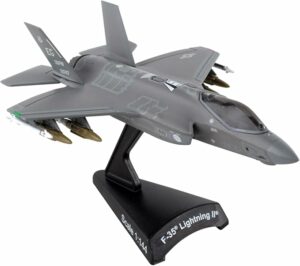 Postage Stamp F-35 Die Cast Model Stealth Fighter Replica