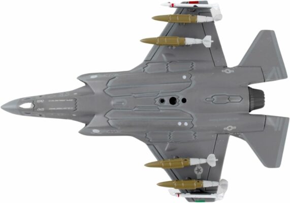 Postage Stamp F-35 Die Cast Model Stealth Fighter Replica