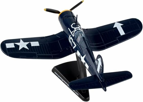 Postage Stamp F4U Corsair Die Cast Model Airplane