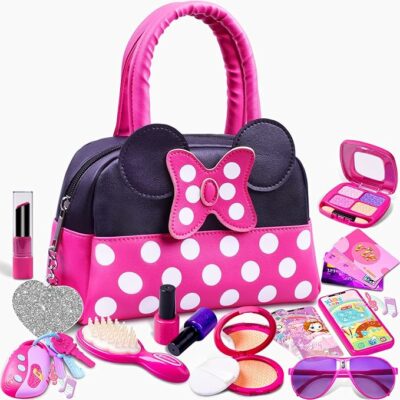 Pretend Play Makeup Purse Set for Girls