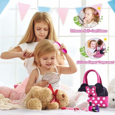 Pretend Play Makeup Purse Set for Girls