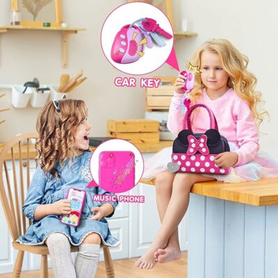 Pretend Play Makeup Purse Set for Girls