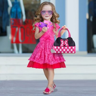 Pretend Play Makeup Purse Set for Girls