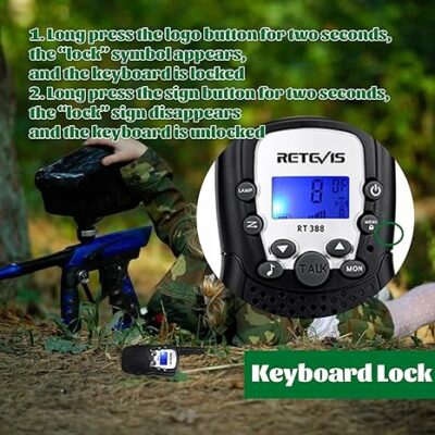RT388 Walkie Talkies for Kids Toys