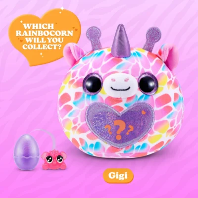 Rainbocorns Wild Heart Surprise Mystery Egg Soft Stuffed Animal Plush Toy