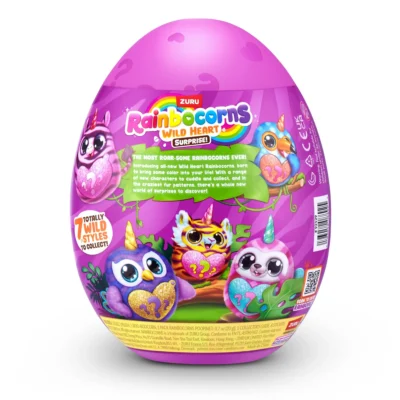 Rainbocorns Wild Heart Surprise Mystery Egg Soft Stuffed Animal Plush Toy