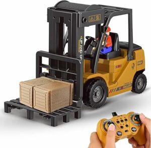 Remote Control Forklift 11 Channel Rc Cranes Construction Toy