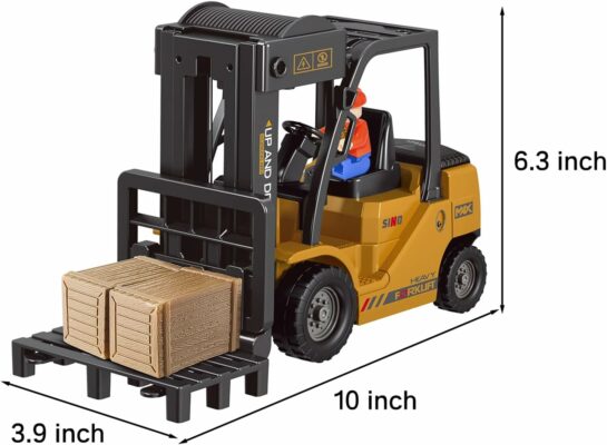 Remote Control Forklift 11 Channel Rc Cranes Construction Toy