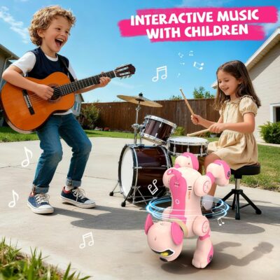 Robot Dog Toy for Kids RC Smart Programmable Robotic Puppy