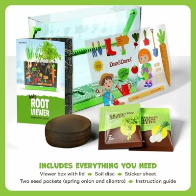 Root Viewer Kit for Kids Grow Your Own Plant for Boys & Girls
