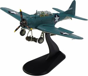 SBD Dauntless Die cast Airplanes Scale Dive Bomber Attack