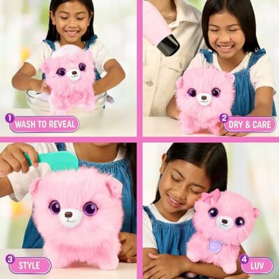 SCRUFFALUVS Pink Surprise Pet Mystery Plush Toys