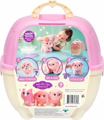 SCRUFFALUVS Pink Surprise Pet Mystery Plush Toys
