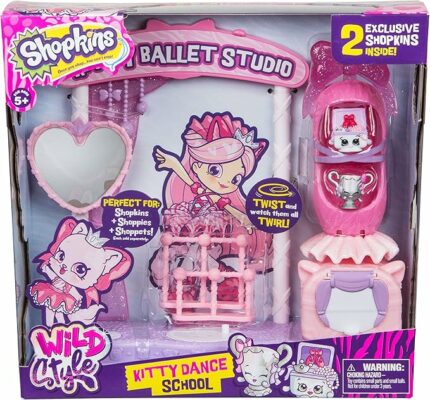 Shopkins Season 9 Wild Style Kitty Dance School Playset