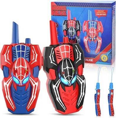 Spider Hero Walkie Talkies for Kids 2 Pack Indoor & Outdoor Toys