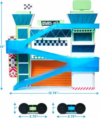 Splash Wheels Bathtime Raceway Car Ramp Toddler