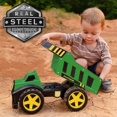 Steel Dump Truck with Bonus Squishy Carrot