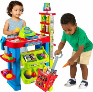 Supermarket Playset for Kids Grocery Store