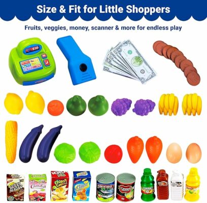 Supermarket Playset for Kids Grocery Store