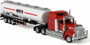 Tanker Semi Truck Toy Kenworth W900 Diecast Model Trucks