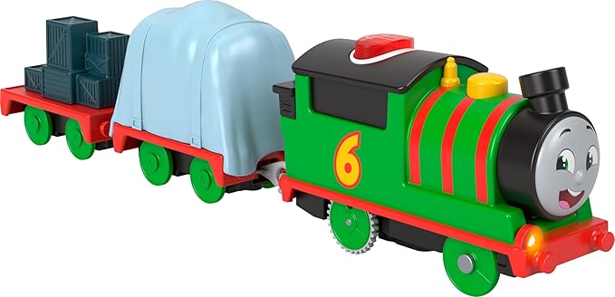 Thomas & Friends Motorized Toy Train Talking Percy Battery Powered Engine